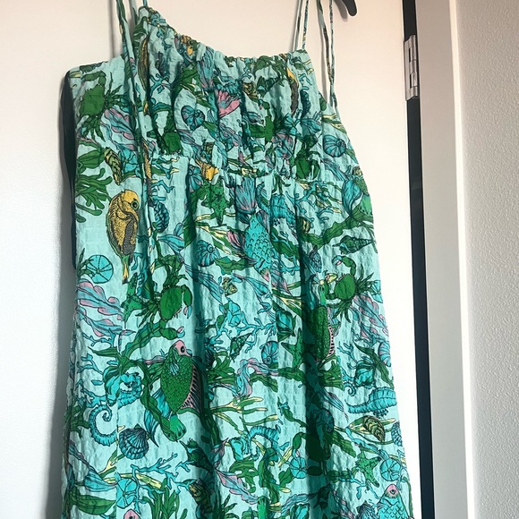 kate spade Dresses Kate Spade Under The Sea Maxi Dress Poshmark
